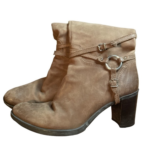 Geox Leather Knee High Riding Boots - Picture 3 of 9